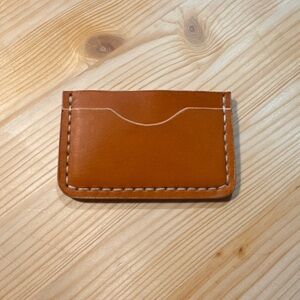 Brown Leather Card Holder